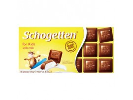 Schogetten молочный шоколад с молочной начинкой для детей 100 г
